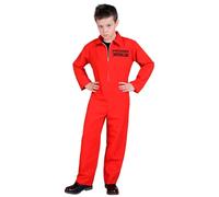 W WIDMANN MILANO Party Fashion - Costume enfant prisonnier, Combinaison, Détenu, Prisonnier, Costumes de Carnaval