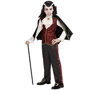W WIDMANN MILANO Party Fashion - Costume enfant vampire, gothique, suceur de sang, Halloween, déguisements de carnaval