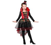 W WIDMANN MILANO Party Fashion - Costume enfant vampire, robe, suceur de sang, gothique, déguisements de carnaval