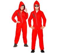 W WIDMANN MILANO Party Fashion - Costume enfant voleur, combinaison avec capuche, voleur, criminel, takers