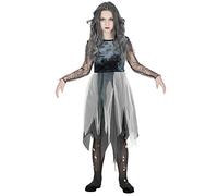 W WIDMANN MILANO Party Fashion - Costume fantôme pour enfants, robe avec jupe en tulle, fantôme, Halloween