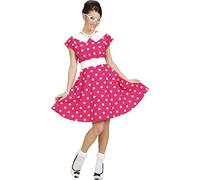 W WIDMANN MILANO Party Fashion - Costume femme années 50, robe avec ceinture, rock'n'roll, twist
