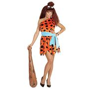 W WIDMANN MILANO Party Fashion - Costume femme de l'âge de pierre, robe, femme de la jungle, néandertalienne, déguisement, carnaval