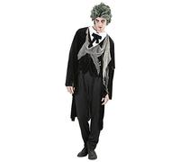 W WIDMANN MILANO Party Fashion, Costume Gentiluomo Zombie, design unique et authentique, confort optimal, ajustement taille M, polyvalent pour Halloween et cosplay, accessoires personnalisables