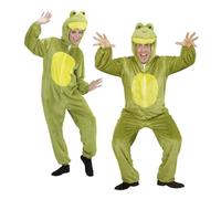 W WIDMANN MILANO Party Fashion - Costume grenouille, combinaison avec capuche, costume animal
