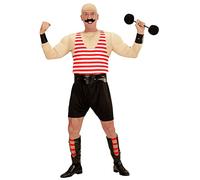 W WIDMANN MILANO Party Fashion - Costume homme musclé, culturiste, déguisements de carnaval