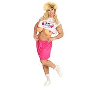 Widmann Costume Hottie – Design audacieux, kit complet, 100% polyester – Multicolore, Taille unique
