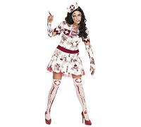 W WIDMANN MILANO Party Fashion - Costume infirmière zombie, robe, Halloween