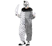 W WIDMANN MILANO Party Fashion - Costume Killer Pantomime, Combinaison, Clown d'horreur, Costumes de carnaval, Halloween