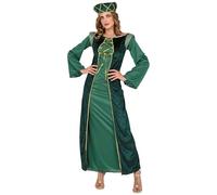 W WIDMANN MILANO Party Fashion - Costume Lady Eleonore, robe, chapeau, servante médiévale, noble, carnaval