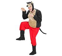 W WIDMANN MILANO Party Fashion - Costume loup, costume animal, déguisement conte de fées, loup-garou