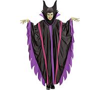 W WIDMANN MILANO Party Fashion - Costume Malefizia, robe, sorcière, méchante fée, Halloween, Mardi gras