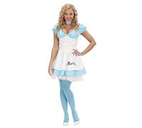 W WIDMANN MILANO Party Fashion - Costume Malice, robe avec tablier, collier, déguisement de conte de fées
