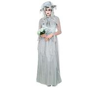 W WIDMANN MILANO Party Fashion - Costume mariée fantôme, fantôme, zombie, Halloween, carnaval