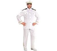 W WIDMANN MILANO Party Fashion - Costume Marine capitaine, marin, matelot, capitaine, déguisements de carnaval