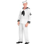 déguisement marin blanc homme - xl - blanc - widmann 5707s Blanc G