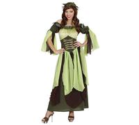 W WIDMANN MILANO Party Fashion - Costume Mère Nature, robe, médiévale, fée, elfe des bois, déguisements de carnaval
