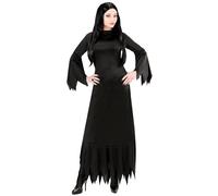 W WIDMANN MILANO Party Fashion - Costume Mortisia, robe, sorcière, méchante fée, déguisements de carnaval, Halloween