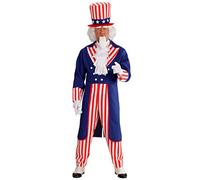 W WIDMANN MILANO Party Fashion - Costume Mr. America, USA, Sam, déguisements de carnaval