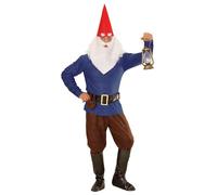 W WIDMANN MILANO Party Fashion - Costume nain, gnomes, lutins, contes de fées, déguisements de carnaval, Bleu