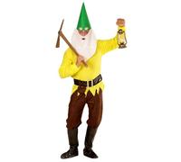 W WIDMANN MILANO Party Fashion - Costume nain, gnomes, lutins, contes de fées, déguisements de carnaval, Jaune