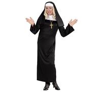 W WIDMANN MILANO Party Fashion - Costume Nonne, Religieuse, Ecclésiastique, Eglises Costume, Carnaval, Noir