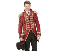 Widmann Red Jacquard Parade Coat For Man (M) Red