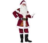 W WIDMANN MILANO Party Fashion - Costume Père Noël, Santa Claus, costume de Noël