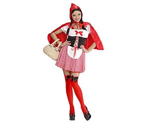 W WIDMANN MILANO Party Fashion - Costume Petit Chaperon rouge, déguisement personnage de conte, carnaval