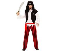 W WIDMANN MILANO Party Fashion Costume pirate corsaire capitaine – Déguisement carnaval