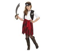 W WIDMANN MILANO Party Fashion - Costume pirate pour enfants, robe, capitaine, corsaire, costume de pirate pour enfants
