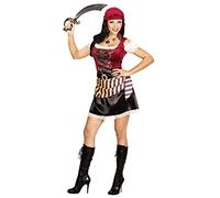 W WIDMANN MILANO Party Fashion, Costume pirate, robe élégante, ceinture assortie, bandana, confort optimal, plusieurs tailles, détails soignés, polyvalent pour toutes occasions
