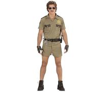 W WIDMANN MILANO Party Fashion - Costume policier de l'autoroute de Californie, uniforme de police, patrouilleur, costumes de carnaval
