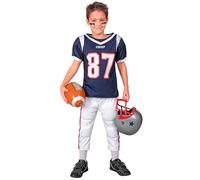 W WIDMANN MILANO Party Fashion Costume pour enfant, joueur de football américain, athlète, lycée, fête à thème, costume de carnaval