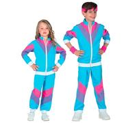 Déguisement survêtement bleu années 80 enfant - WIDMANN - 8 ans - Carnaval 14 ans