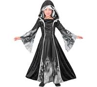 W WIDMANN MILANO Party Fashion - Costume pour enfants Âmes hurlantes, robe à capuche, fantôme, démon, déguisement Halloween