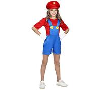 W WIDMANN MILANO Party Fashion - Costume pour enfants Super plombier, artisan, mécanicien, ouvrier, carnaval, fête à thème