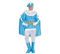 W WIDMANN MILANO Party Fashion - Costume Prince bleu, Roi, Moyen Âge, Costumes de carnaval, Carnaval