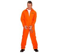 W WIDMANN MILANO Party Fashion - Costume Prisonnier, Détenu, Détenu, Criminel, Costumes de carnaval