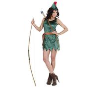 W WIDMANN MILANO Party Fashion, Costume Robin des Bois pour enfants, Taille L, ensemble complet avec robe, ceinture et chapeau, accessoires vendus séparément, qualité durable et confortable