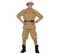 W WIDMANN MILANO Party Fashion - Costume Safari, chemise, short, ceinture, jungle, déguisements de carnaval