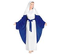 W WIDMANN MILANO Party Fashion - Costume Sainte Marie, robe, crèche, Noël, déguisements de carnaval