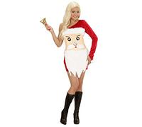 W WIDMANN MILANO Party Fashion - Costume Santa Claus, robe, femme du Père Noël, costume de Noël