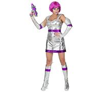 Widmann Milano Costume Space Girl – Robe Alien Carnaval