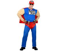 W WIDMANN MILANO Party Fashion - Costume Super Biermann, super-héros de bande dessinée, Beerman, costumes de carnaval