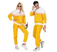 W WIDMANN MILANO Party Fashion - Costume Survêtement, Costume de bière, Tenue des années 80, Jogging, Tenue Bad Taste, Costumes de carnaval