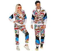 déguisement survêtement pop art américain adulte - xl - multicolore - widmann 09634 Multicolore G