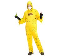 W WIDMANN MILANO Party Fashion - Costume Toxic Hazard, combinaison avec capuche, gants, masque