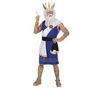 W WIDMANN MILANO Party Fashion - Costume Zeus, dieu grec, père des dieux, déguisements de carnaval