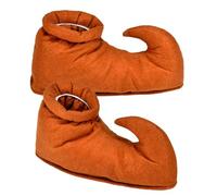 WIDMANN Milano Couvre-chaussures elfes – Sur-chaussures accessoire de costume Carnaval Noël